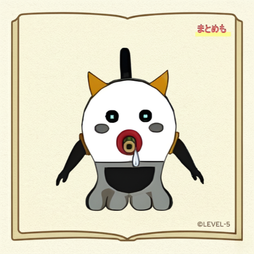 妖怪ウォッチ4++に登場する【けずりん】のイラスト（©LEVEL-5）