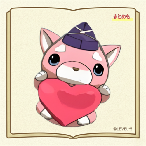 妖怪ウォッチ4++に登場する【キュン太郎】のイラスト（©LEVEL-5）