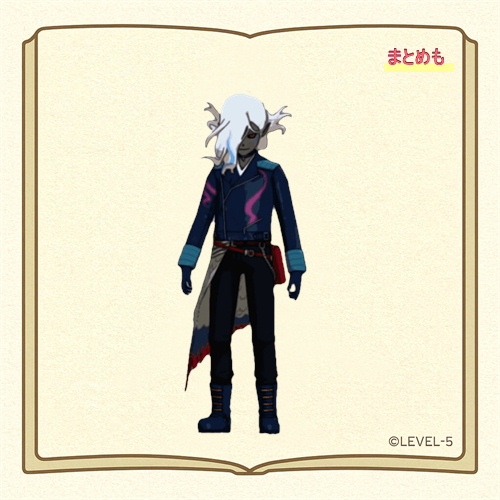 妖怪ウォッチ4++に登場する【影オロチ・ライトサイド】のイラスト（©LEVEL-5）