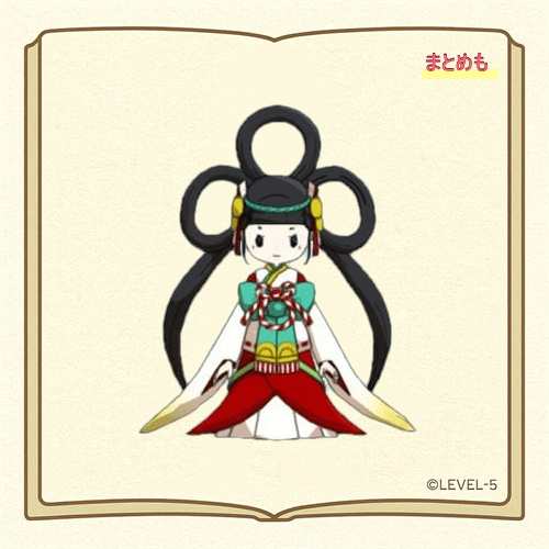 妖怪ウォッチ4++に登場する【ククリ姫】のイラスト（©LEVEL-5）