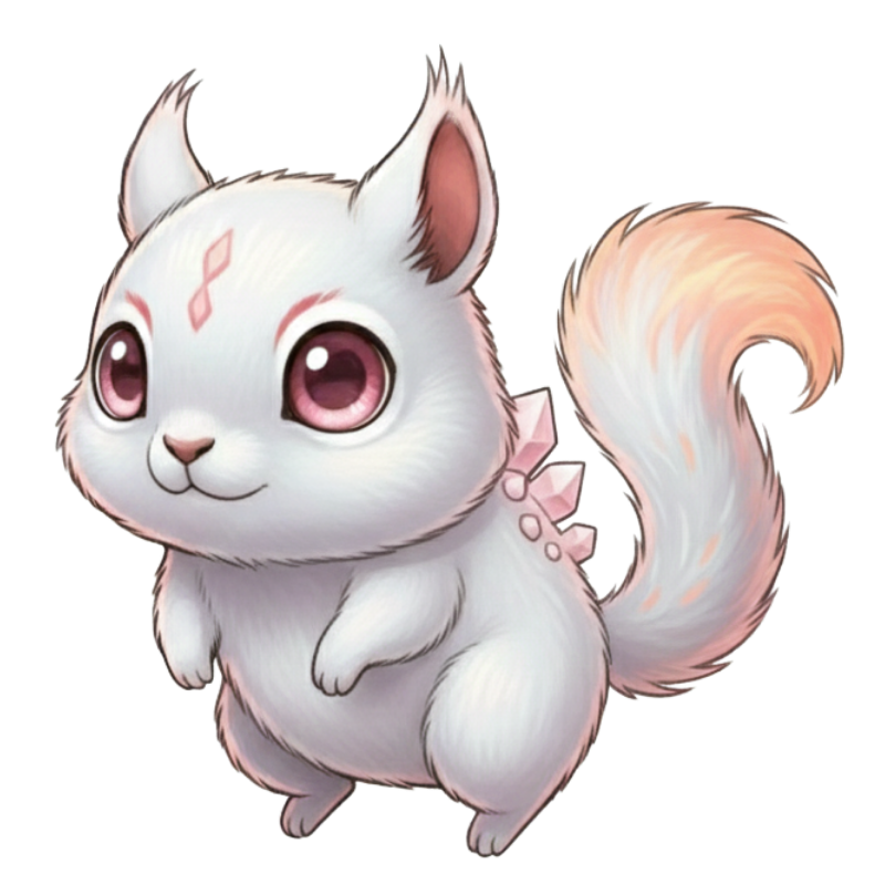 リチウム（Li）のベビー元素キャラクター。軽やかで元気な雰囲気をもつ存在